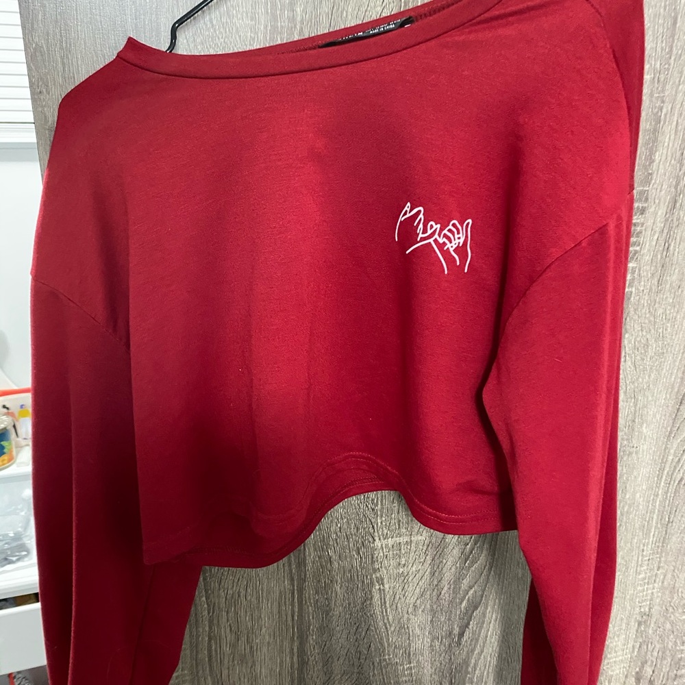 shein cropped long sleeve